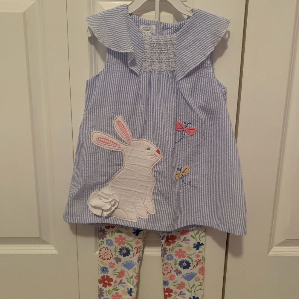 Mud Pie Easter/Spring Outfit (5T girls)